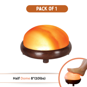100% Pure Himalayan Salt Detox Half Dome
