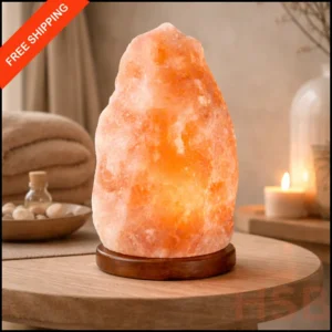 Hand-Carved Natural Himalayan Salt Lamp – Packs of 1, 4, 8 or 12