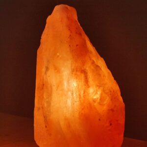 Hand-Carved Pyramid Himalayan Salt Lamp