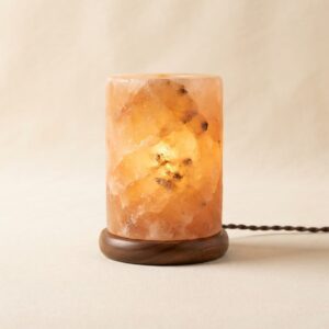 Cylinder Shape Himalayan Salt Lamp