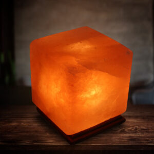 Penny Cube Himalayan Salt Lamp with Dimmer
